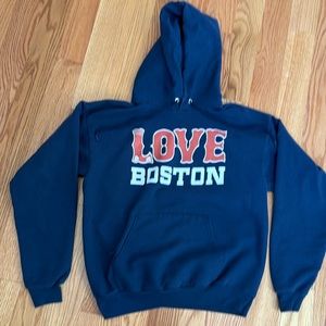 Hanes Love Boston Hoodie size‎ medium.